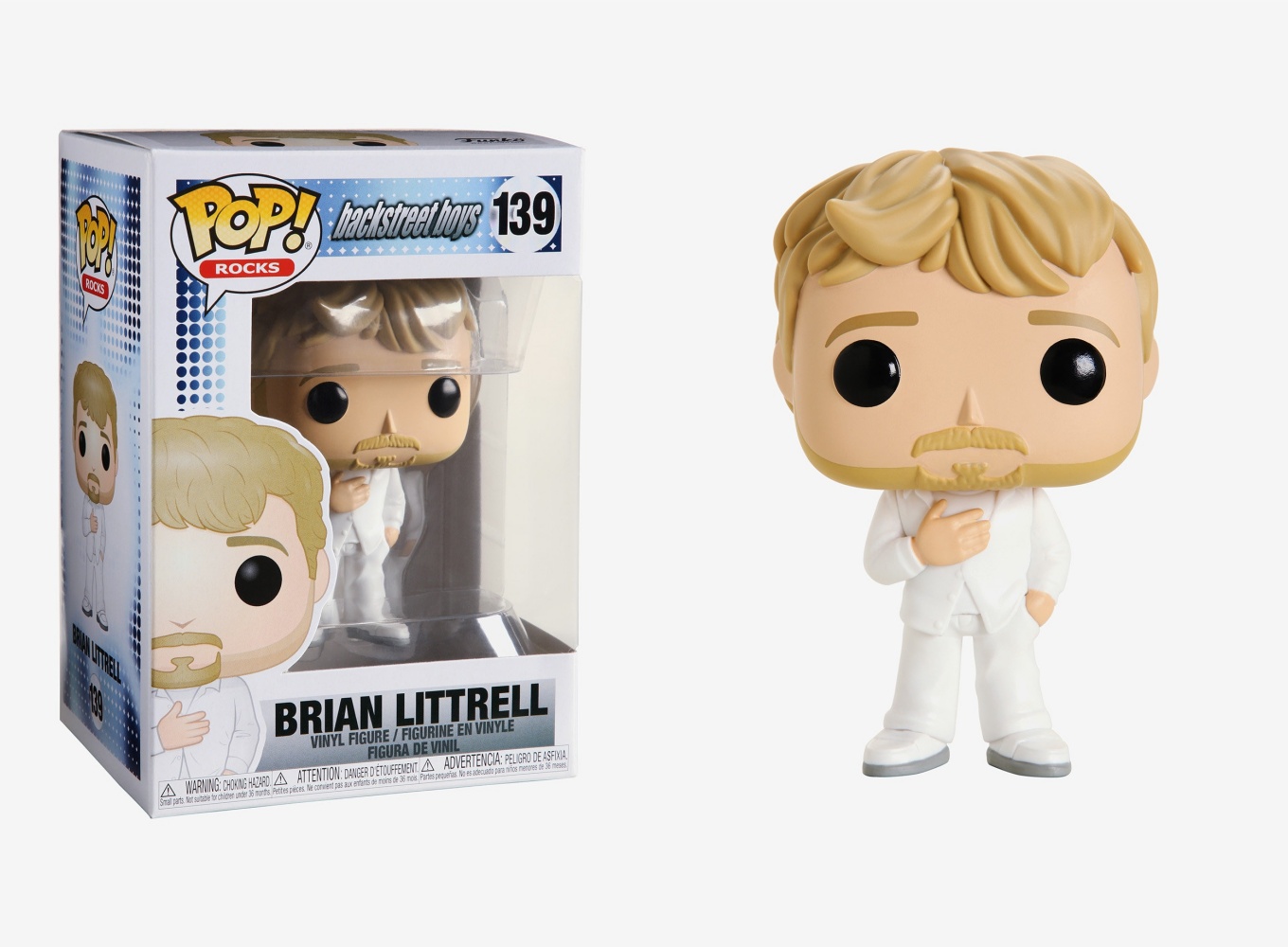 Funko Pop Rocks Backstreet Boys Brian Littrell Vinyl Figure 40111